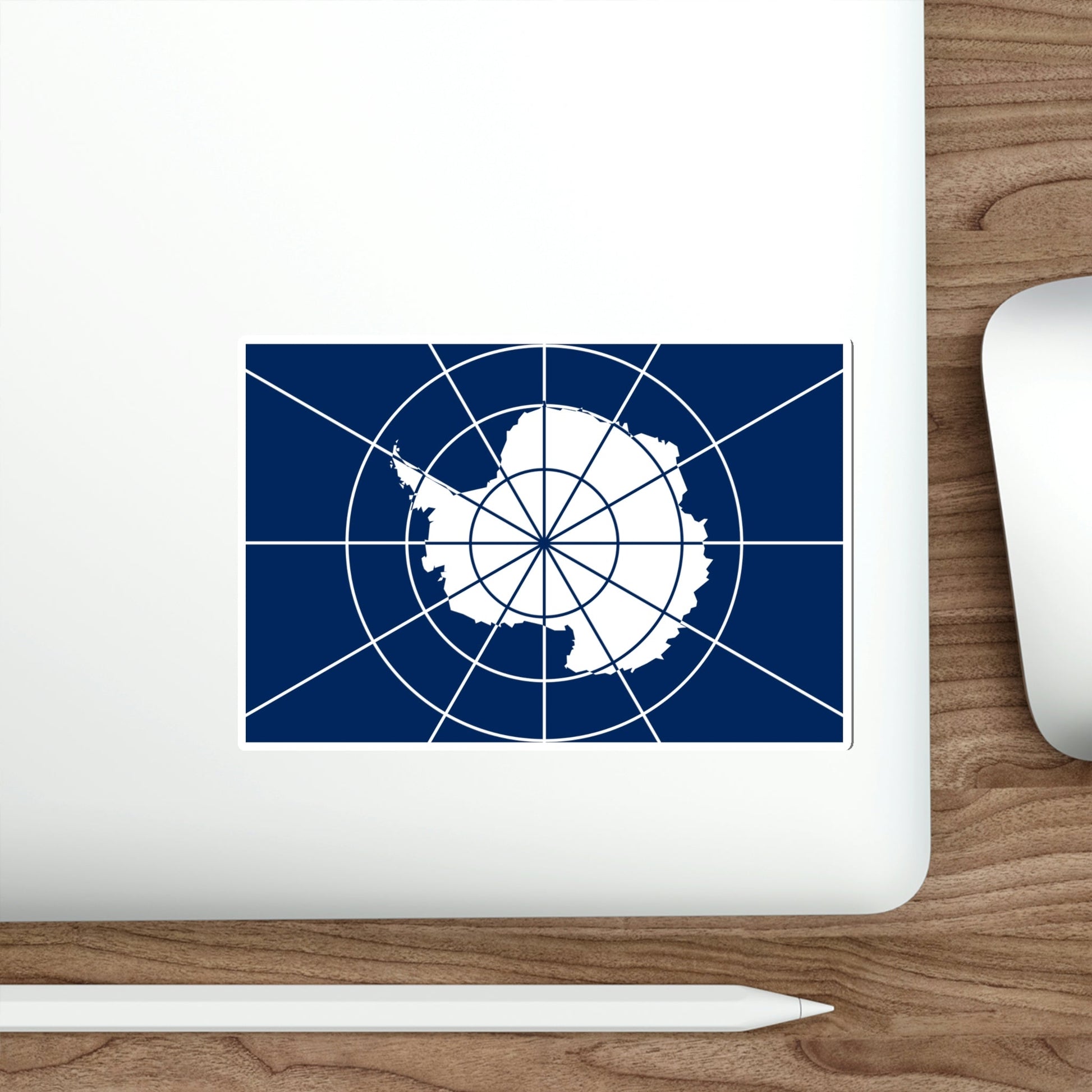 Flag of Antarctic Treaty STICKER Vinyl Die-Cut Decal-The Sticker Space
