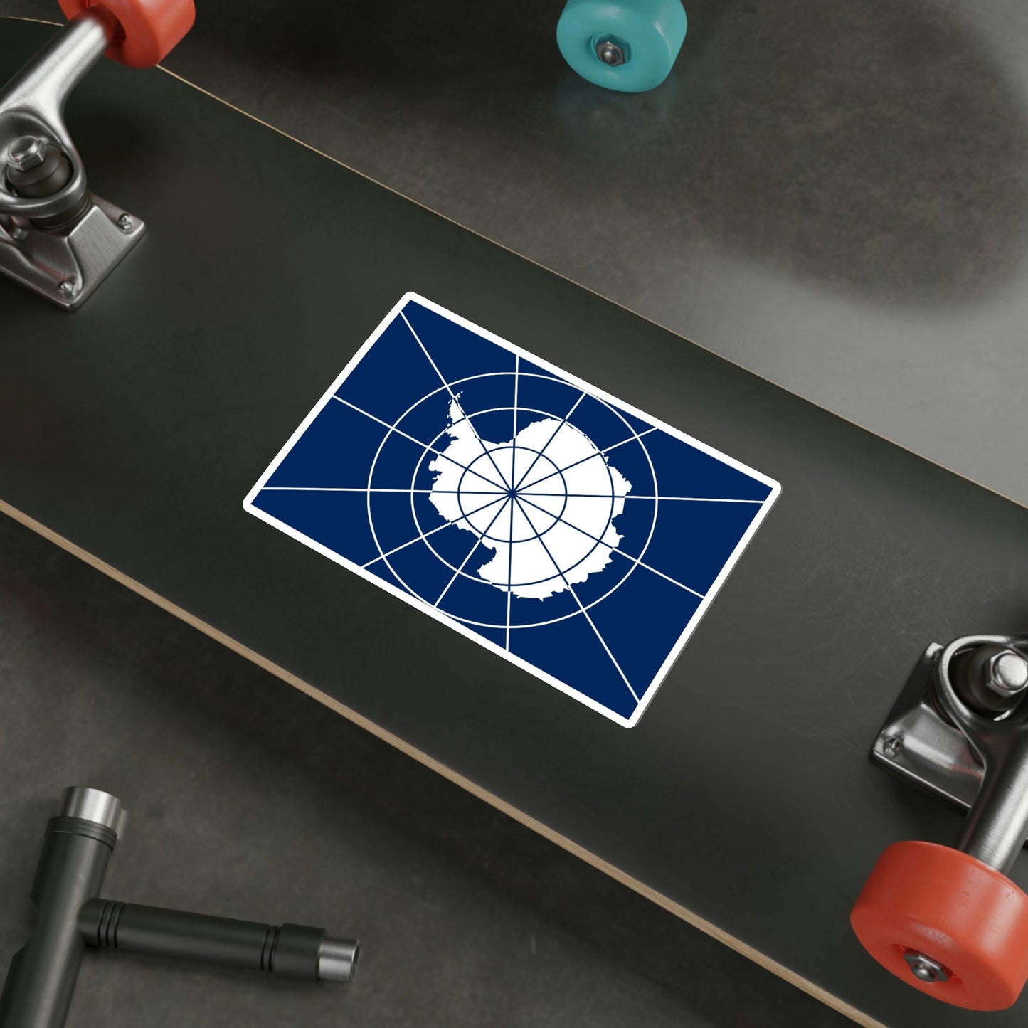 Flag of Antarctic Treaty STICKER Vinyl Die-Cut Decal-The Sticker Space