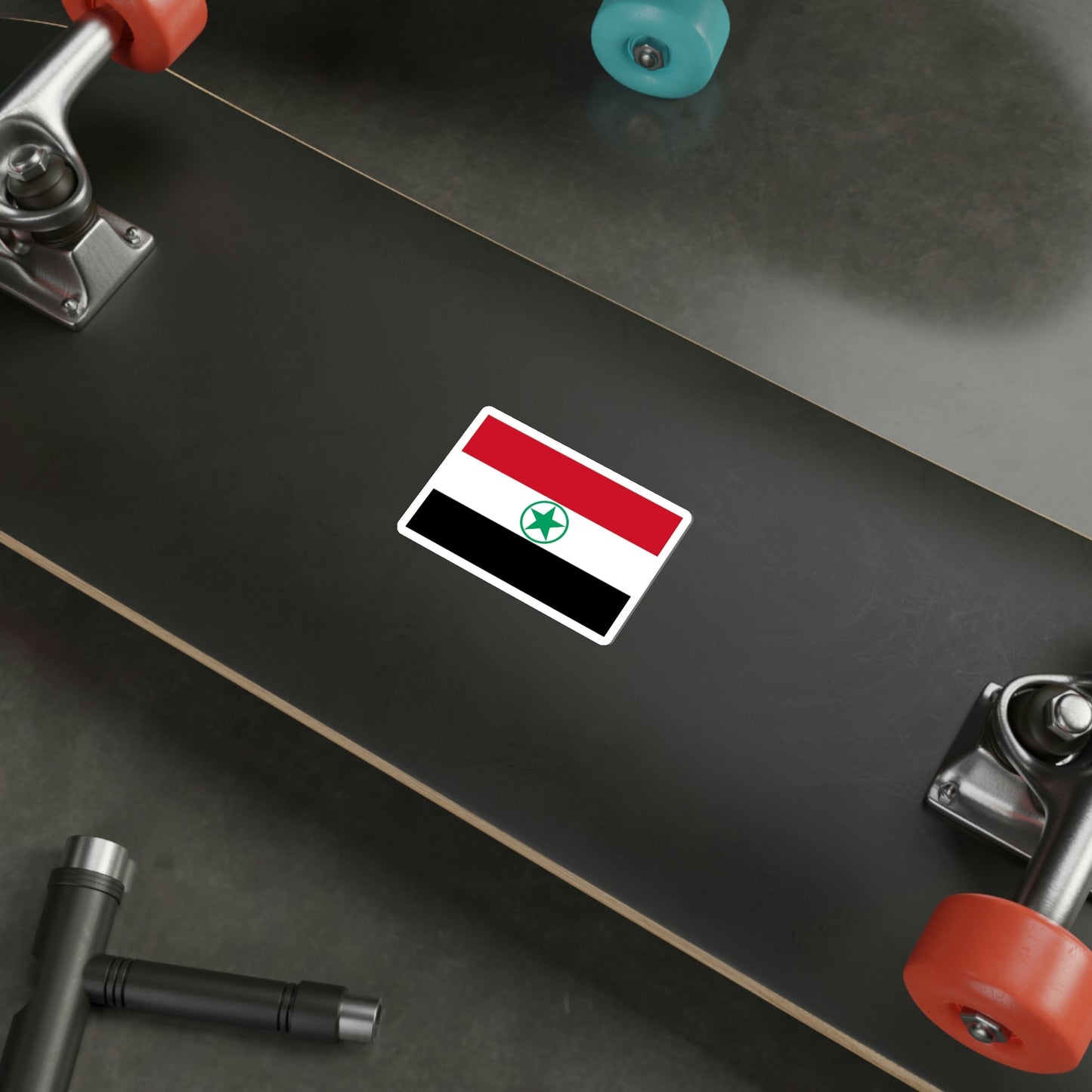 Flag of Arabistan (Iran) STICKER Vinyl Die-Cut Decal-The Sticker Space