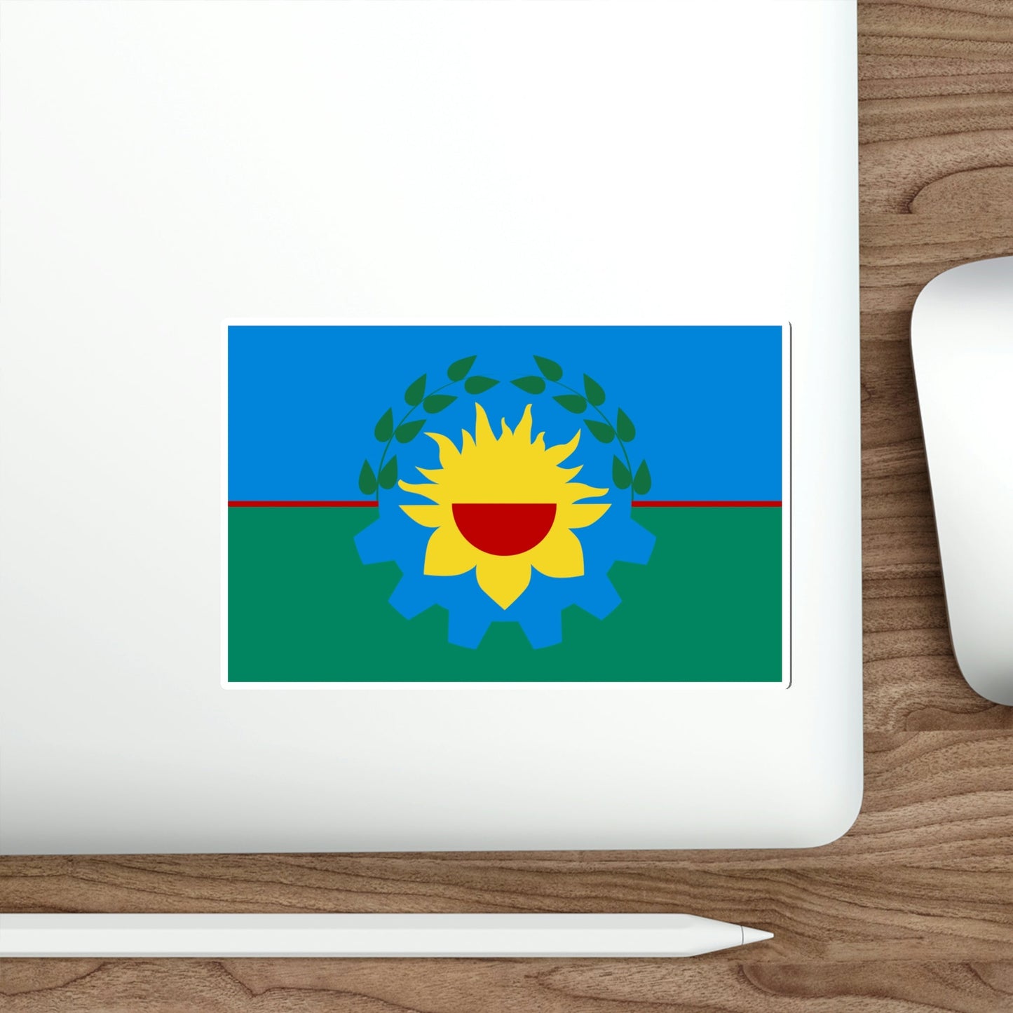 Flag of Buenos Aires Province Argentina STICKER Vinyl Die-Cut Decal-The Sticker Space