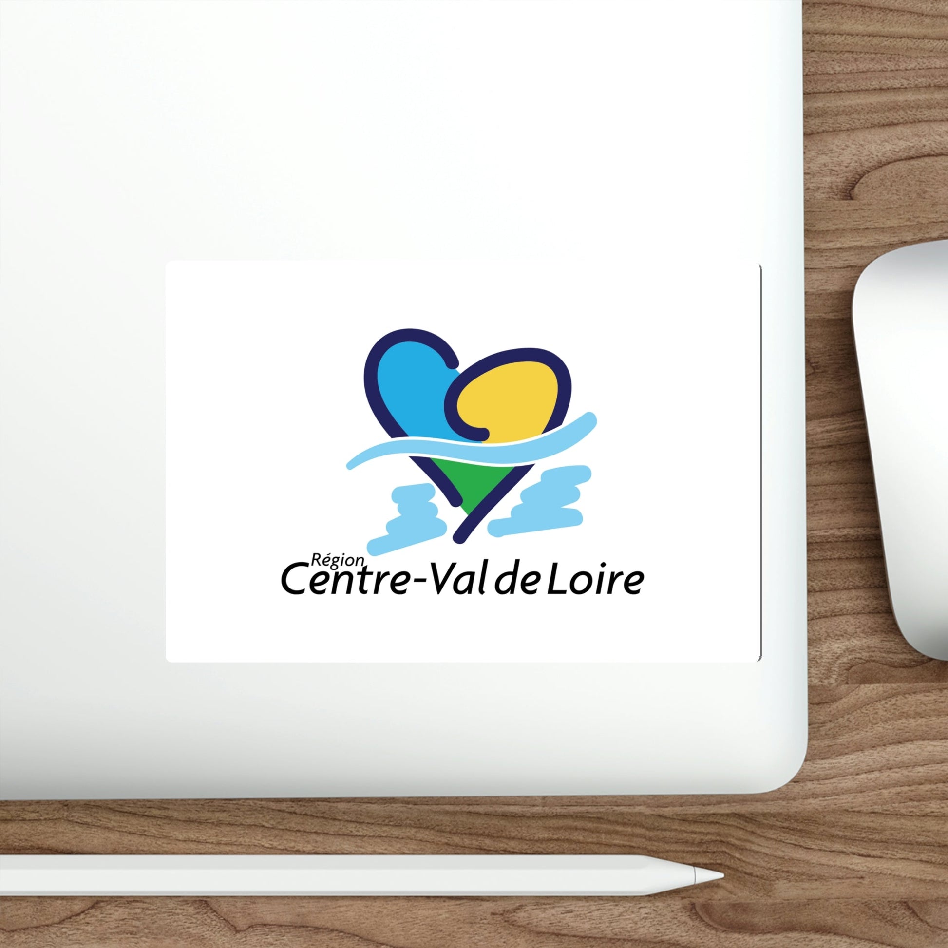 Flag of Centre Val de Loire France STICKER Vinyl Die-Cut Decal-The Sticker Space