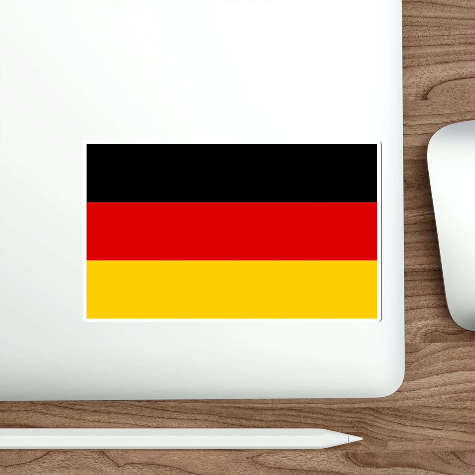Aufkleber mit gestanzter Vinyl-Flagge von Deutschland – The Sticker Space