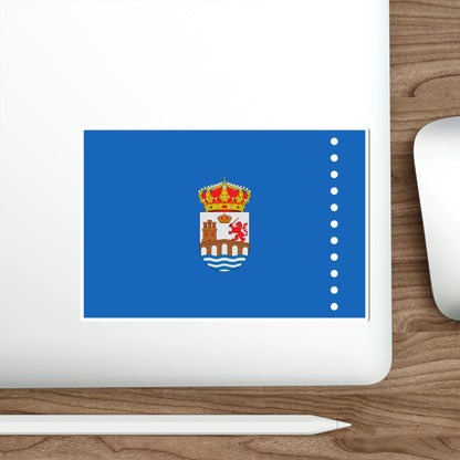 Flag of Ourense Spain STICKER Vinyl Die-Cut Decal-The Sticker Space