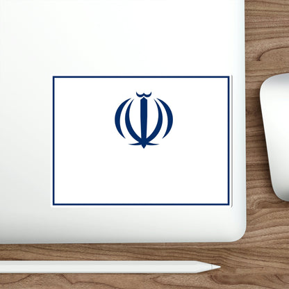 Flag of the Ministry of Economic Affairs and Finance (Iran) STICKER Vinyl Die-Cut Decal-The Sticker Space