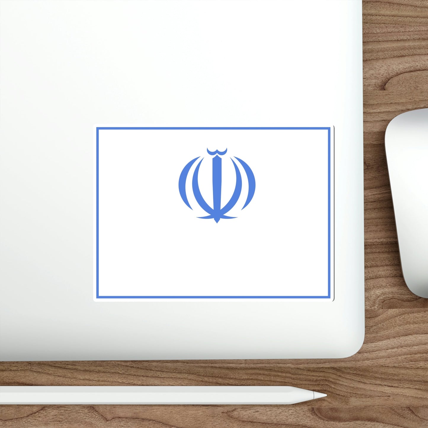 Flag of the Ministry of Roads and Urban Development (Iran) STICKER Vinyl Die-Cut Decal-The Sticker Space