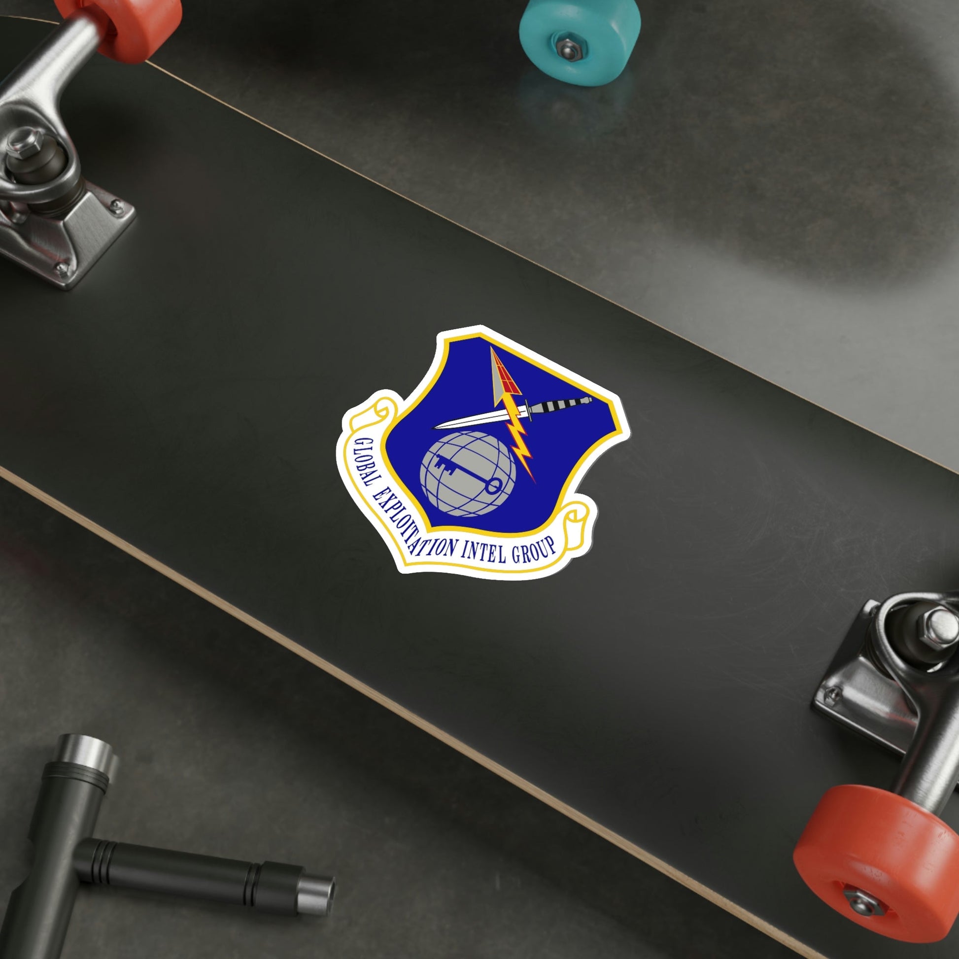 Global Exploitation Intelligence Group (U.S. Air Force) STICKER Vinyl Die-Cut Decal-The Sticker Space