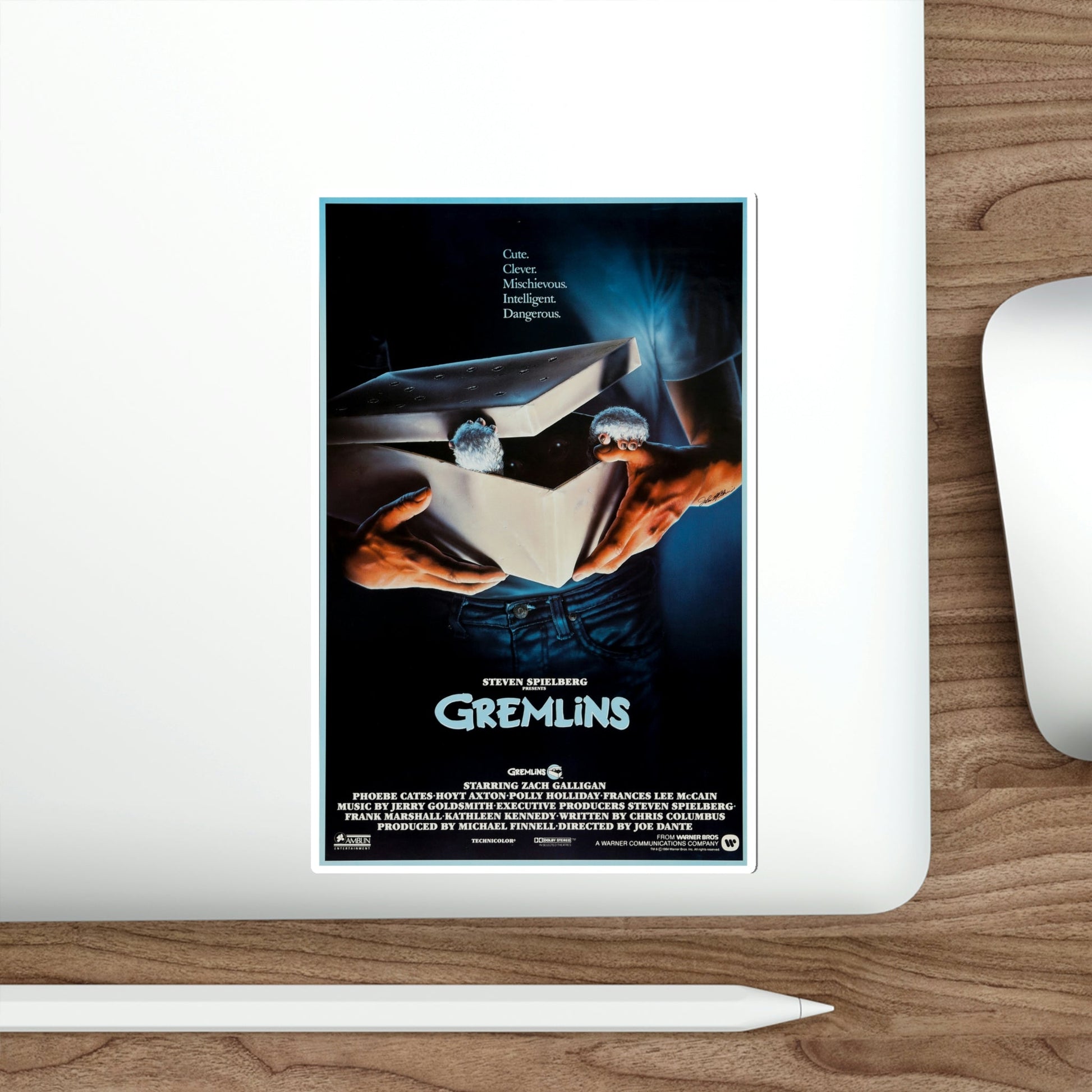Gremlins 1984 Movie Poster STICKER Vinyl Die-Cut Decal-The Sticker Space