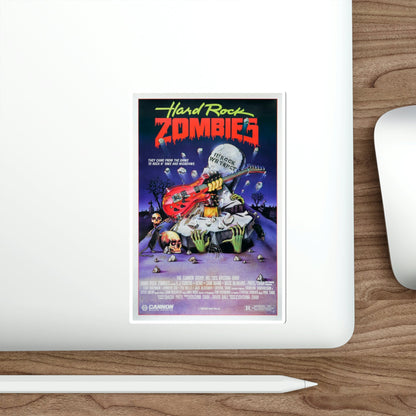 Hard Rock Zombies 1985 Movie Poster STICKER Vinyl Die-Cut Decal-The Sticker Space