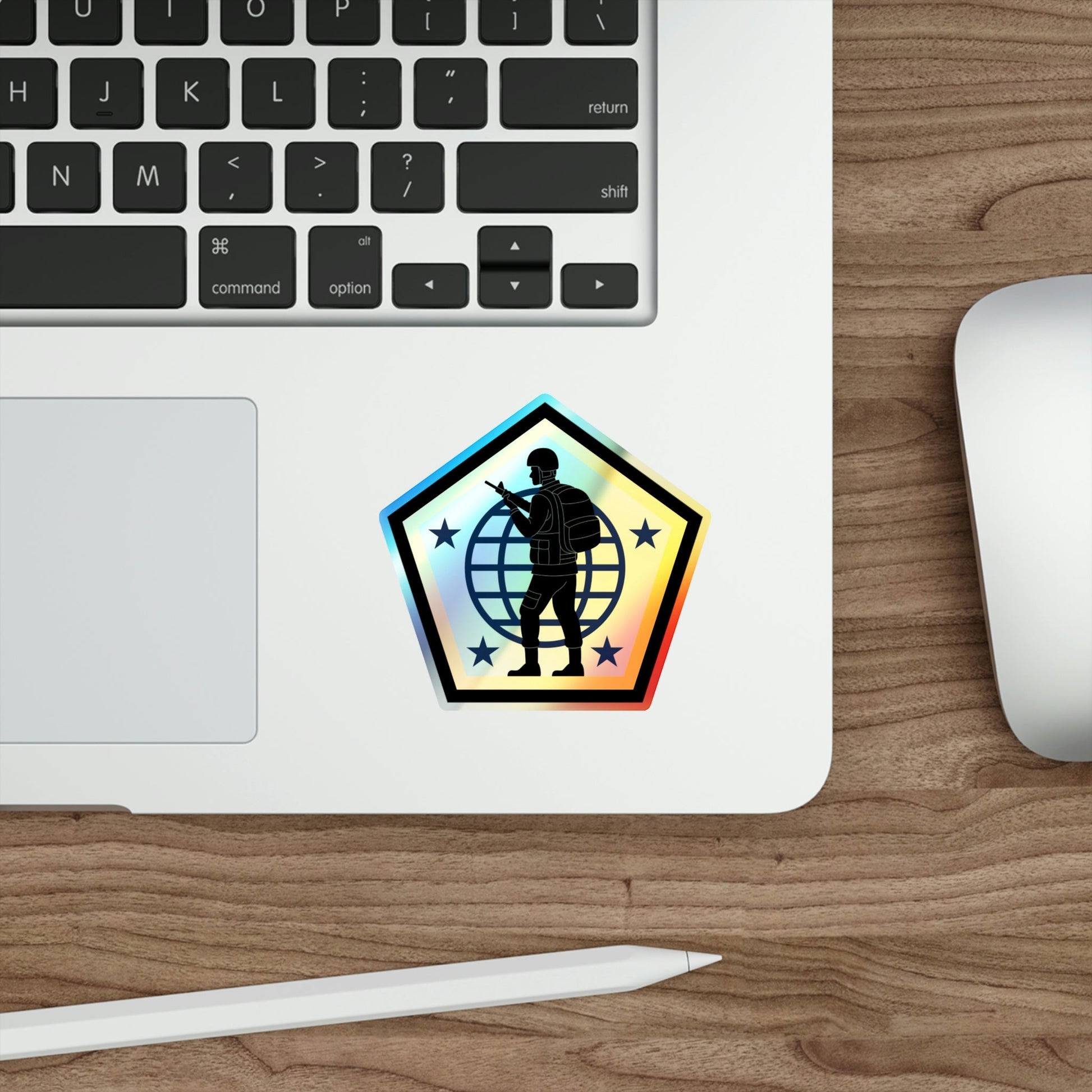 Human Resources Command (U.S. Army) Holographic STICKER Die-Cut Vinyl Decal-The Sticker Space