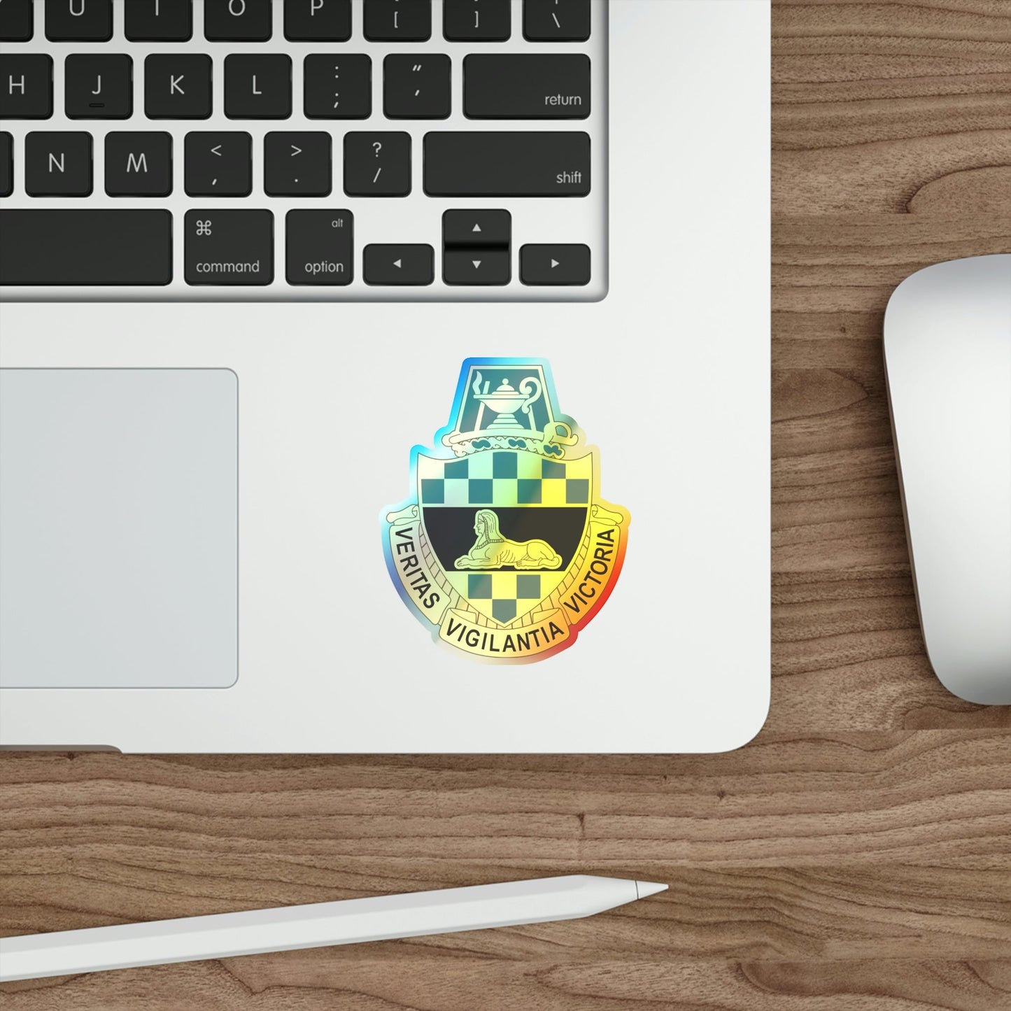 Intelligence Center and School (U.S. Army) Holographic STICKER Die-Cut Vinyl Decal-The Sticker Space
