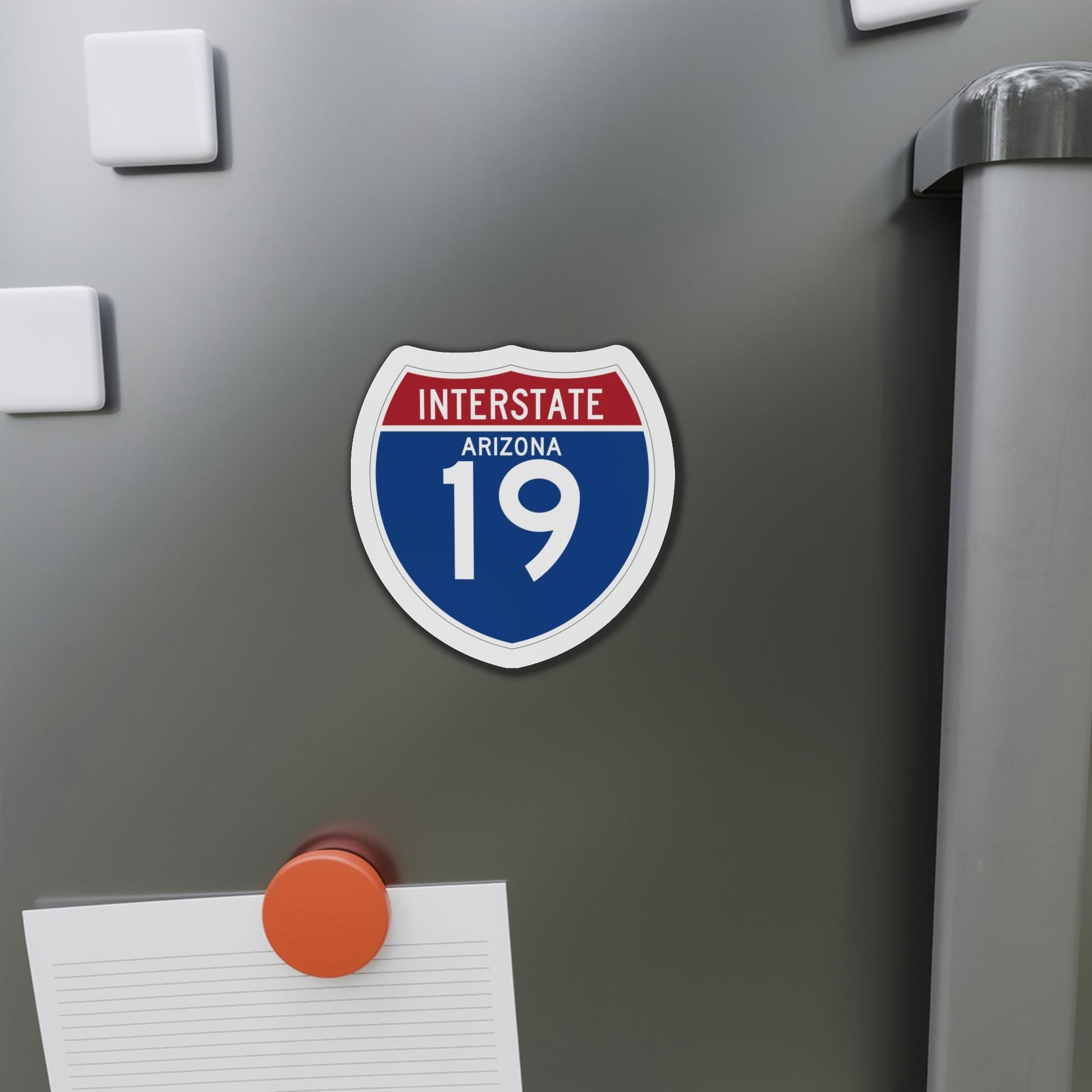 Interstate 19 (U.S. Highways) Die-Cut Magnet-The Sticker Space