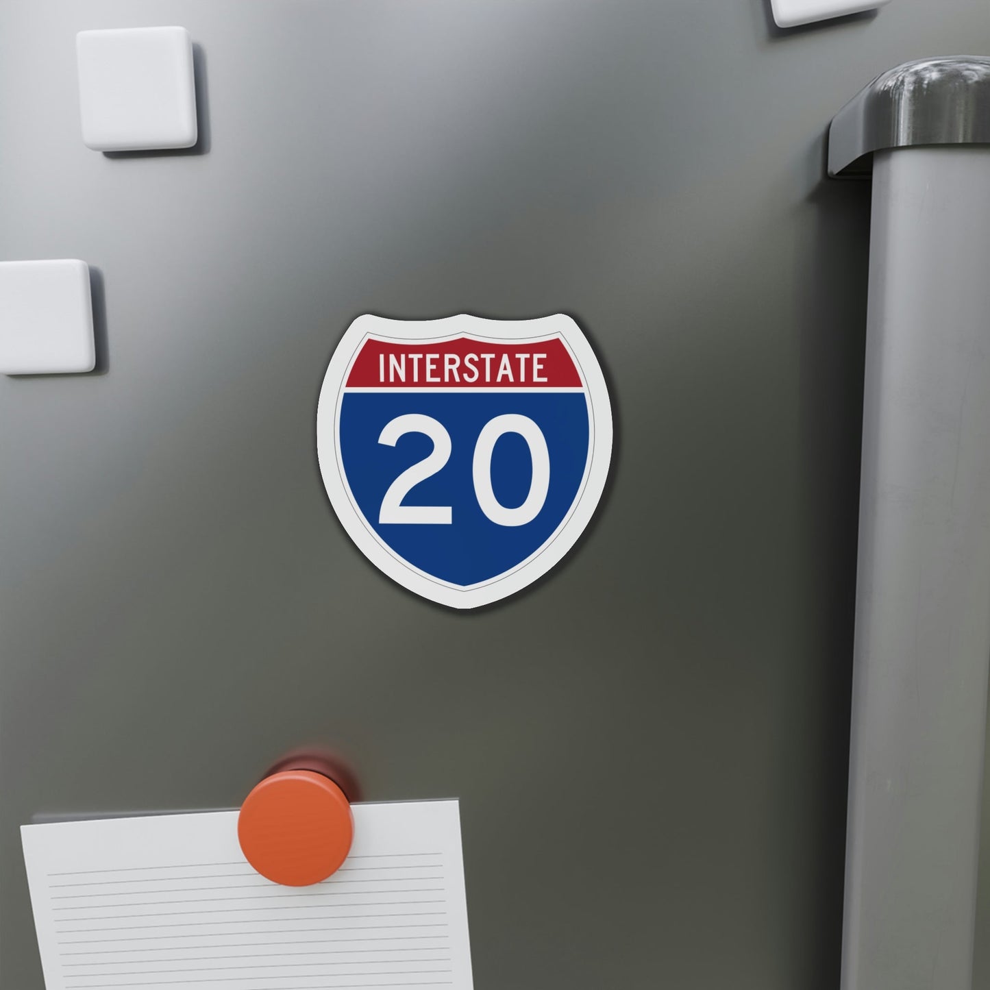 Interstate 20 (U.S. Highways) Die-Cut Magnet-The Sticker Space