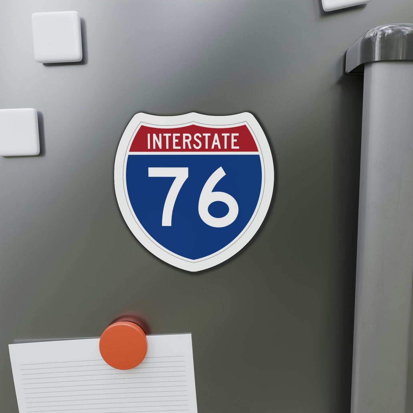 Interstate 76 Colorado Nebraska (U.S. Highways) Die-Cut Magnet-The Sticker Space