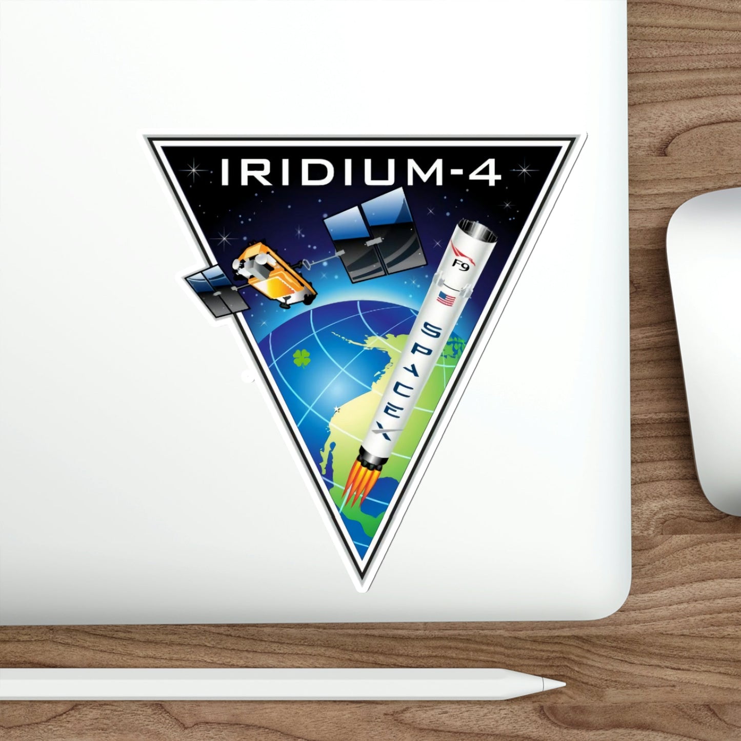 Iridium-4 (SpaceX) STICKER Vinyl Die-Cut Decal-The Sticker Space