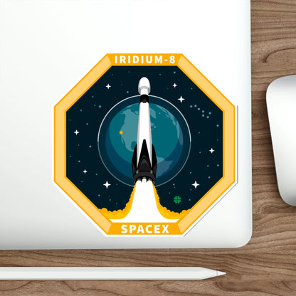 Iridium-8 (SpaceX) STICKER Vinyl Die-Cut Decal-The Sticker Space