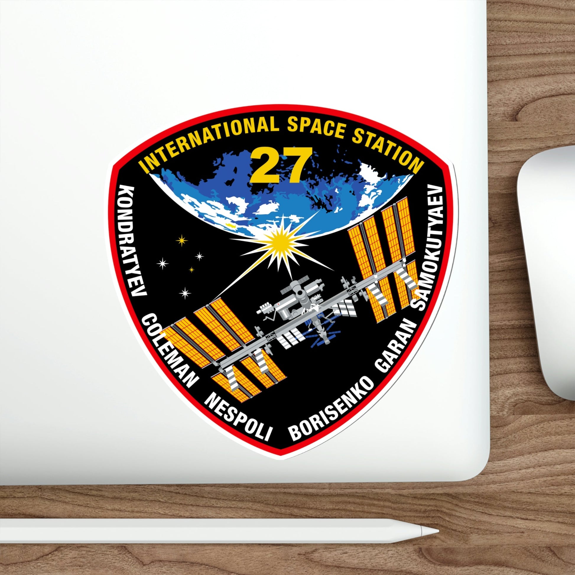ISS Expedition 27 (NASA) STICKER Vinyl gestanzter Aufkleber – The