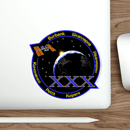 ISS Expedition 30 (NASA) STICKER Vinyl Die-Cut Decal-The Sticker Space