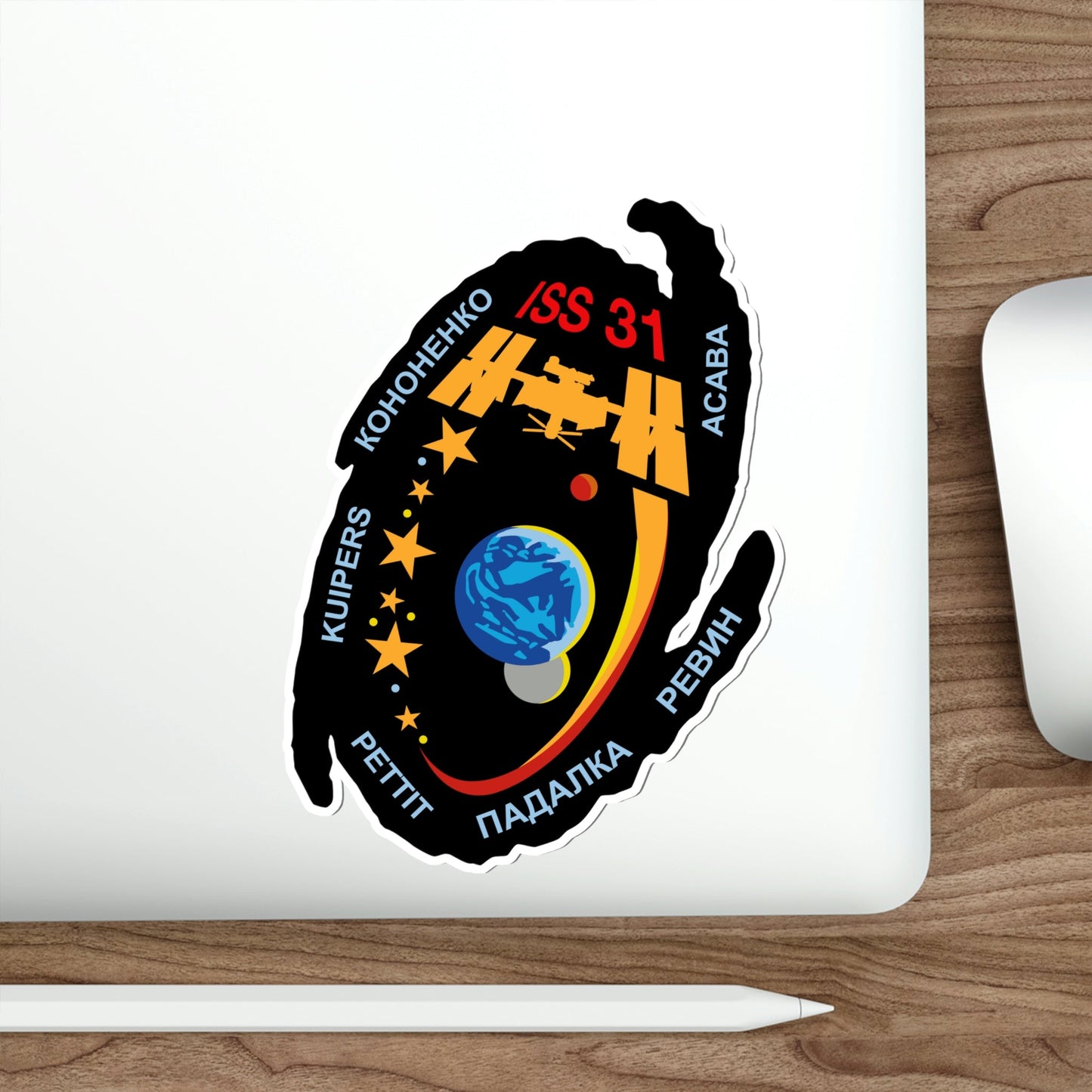ISS Expedition 31 (NASA) STICKER Vinyl Die-Cut Decal-The Sticker Space