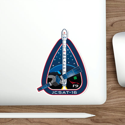 JCSAT-16 (SpaceX) STICKER Vinyl Die-Cut Decal-The Sticker Space