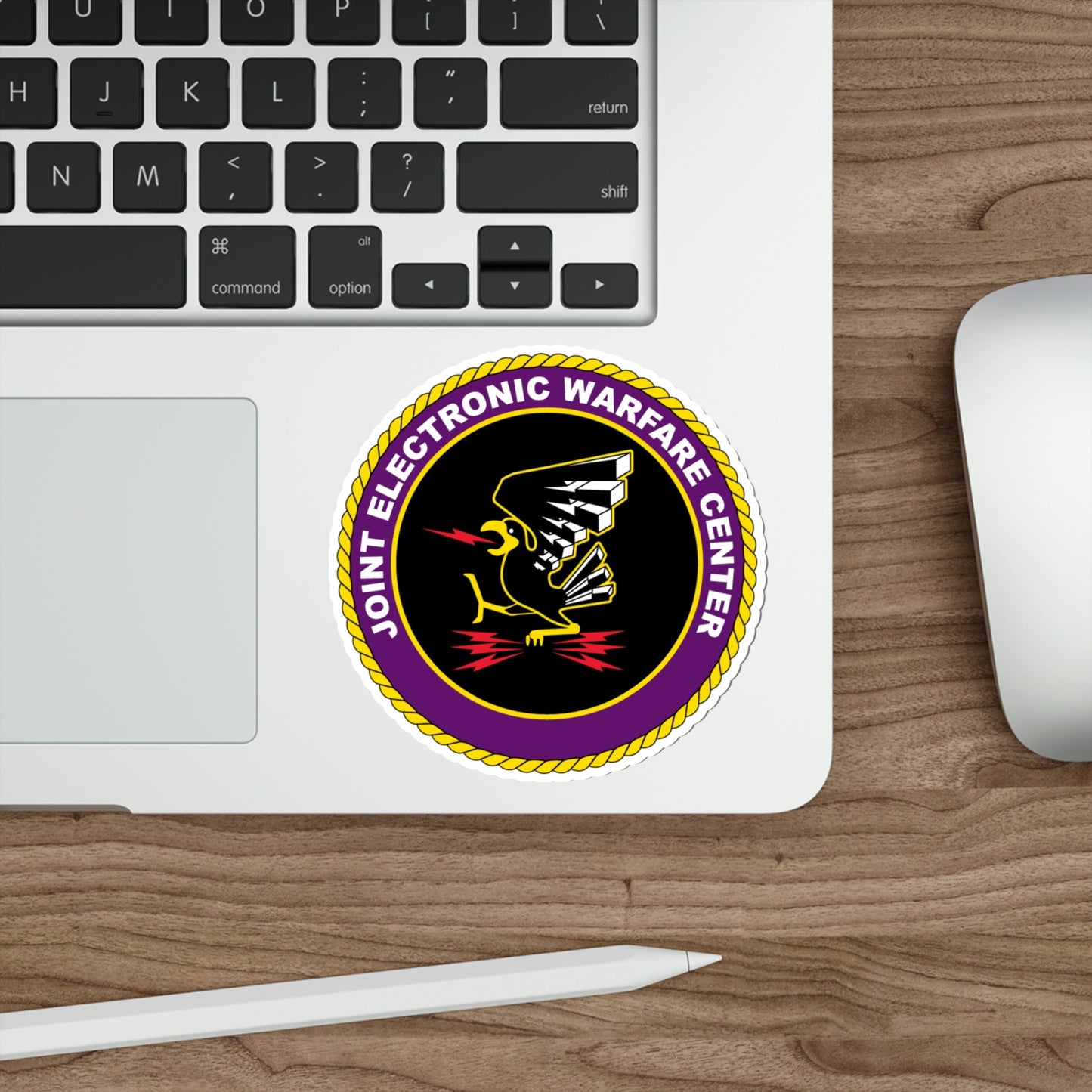 Joint Electronic Warfare Center JEWC (U.S. Air Force) STICKER Vinyl Die-Cut Decal-The Sticker Space
