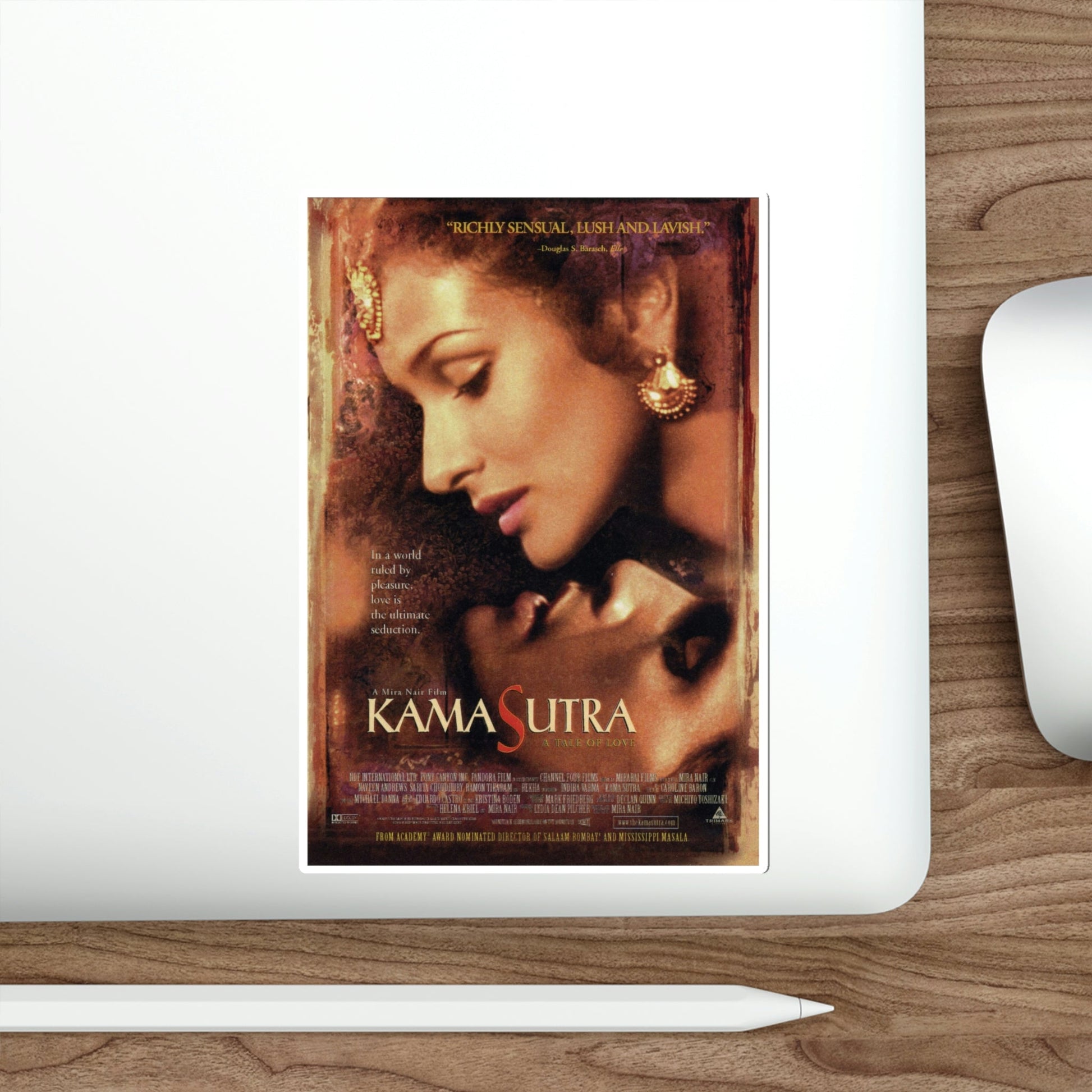 Kama Sutra A Tale Of Love 1997 2 Movie Poster STICKER Vinyl Die-Cut Decal-The Sticker Space