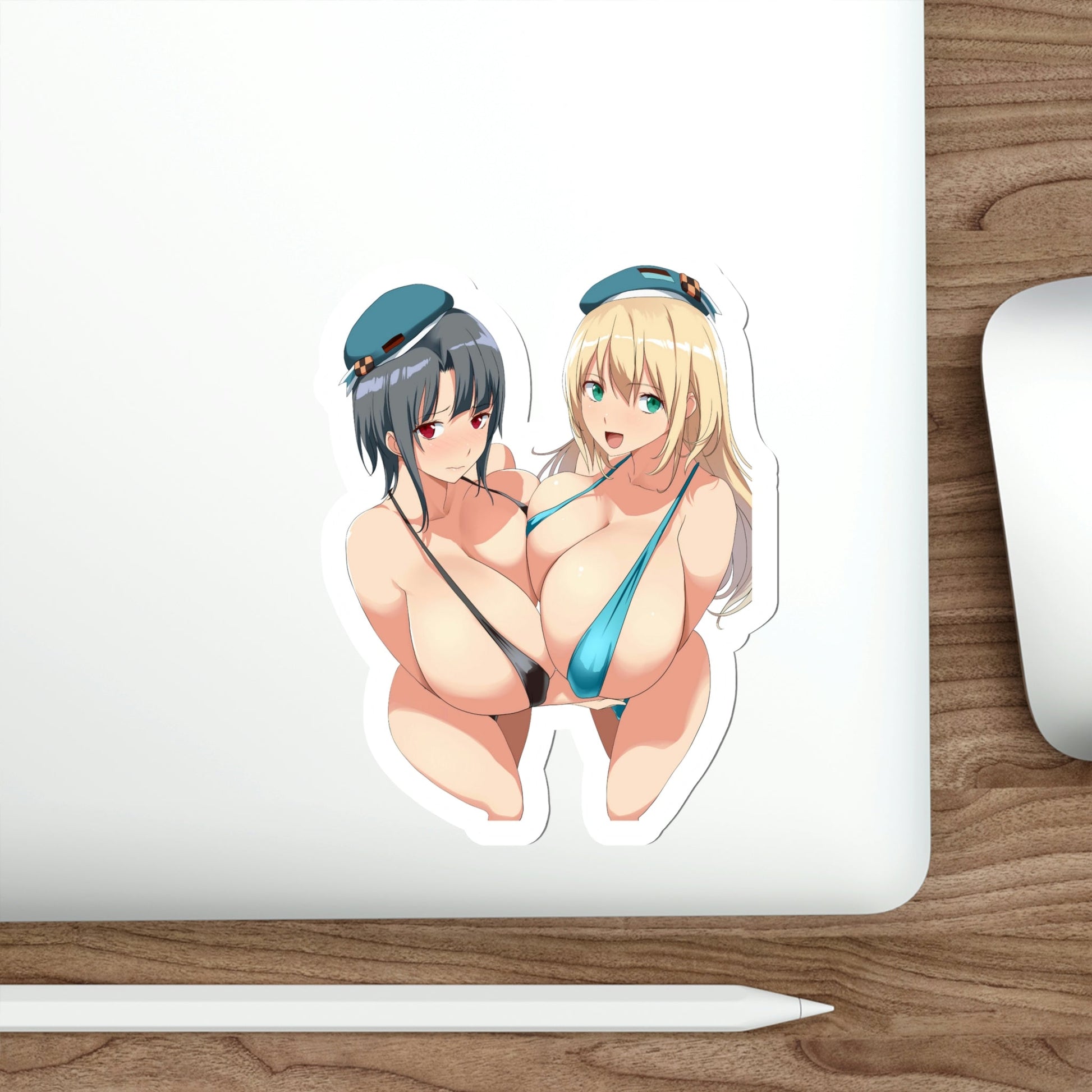 Kantai Collection - Atago and Takao (Anime/Ecchi/Waifu) STICKER Vinyl Die-Cut Decal-The Sticker Space