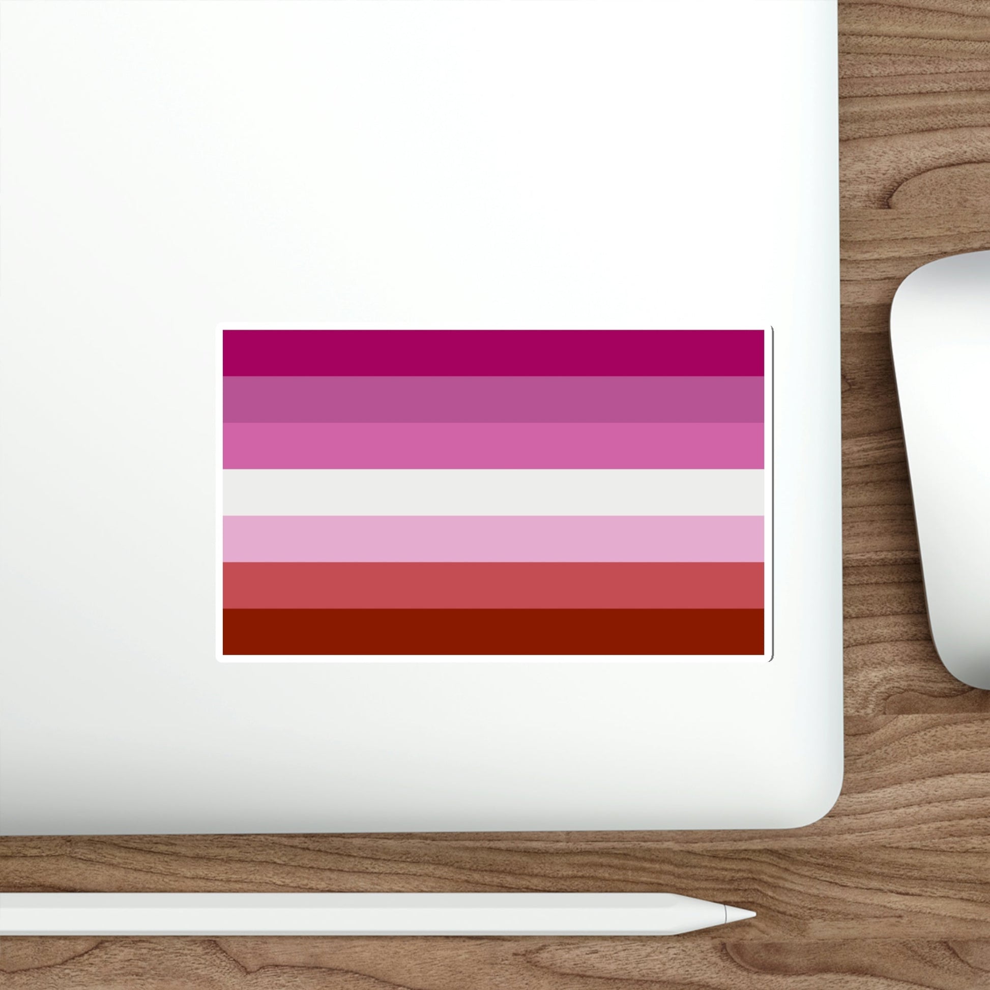 Lesbian Pride Flag STICKER Vinyl Die-Cut Decal-The Sticker Space