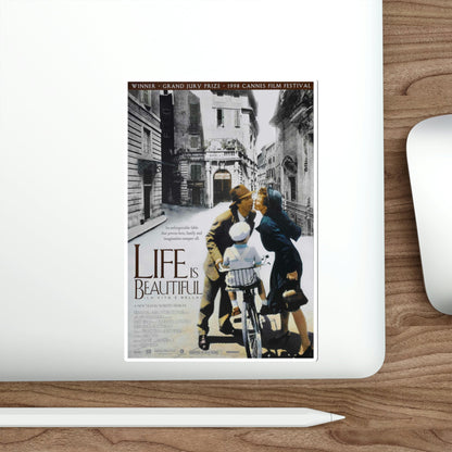 Life is Beautiful 1998 Movie Poster STICKER Vinyl Die-Cut Decal-The Sticker Space