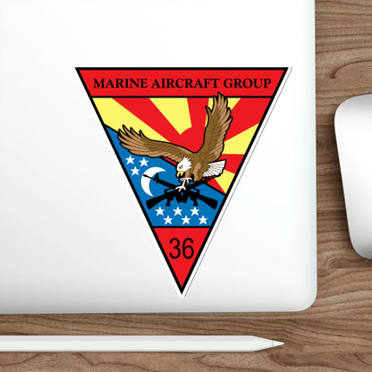Marine Aircraft Group 36 (USMC) STICKER Vinyl Die-Cut Decal-The Sticker Space