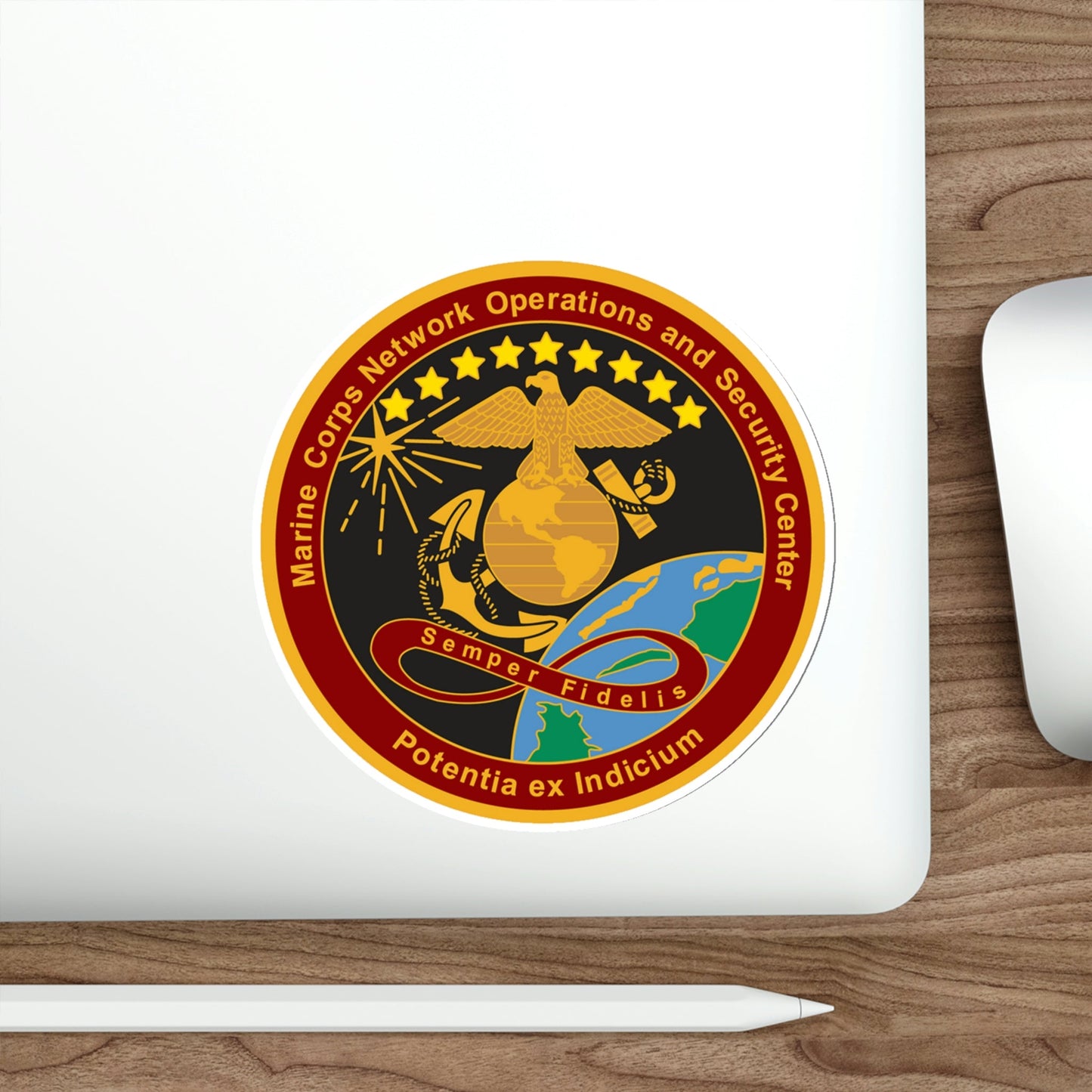 Marine Corps Network Operations And Security Center (USMC) STICKER Vinyl Die-Cut Decal-The Sticker Space