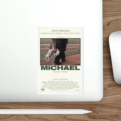 Michael 1996 Movie Poster STICKER Vinyl Die-Cut Decal-The Sticker Space