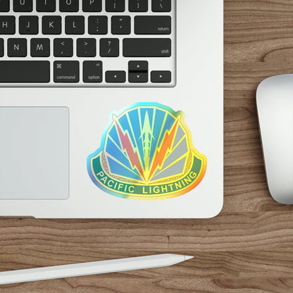 Military Police Brigade Hawaii 2 (U.S. Army) Holographic STICKER Die-Cut Vinyl Decal-The Sticker Space