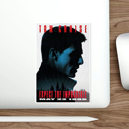 Mission Impossible 1996 Movie Poster STICKER Vinyl Die-Cut Decal-The Sticker Space