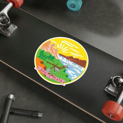 Montana State Seal NARA STICKER Vinyl Die-Cut Decal-The Sticker Space