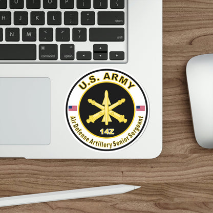 MOS 14Z Air Defense Artillery Senior Sergeant (U.S. Army) STICKER Vinyl Die-Cut Decal-The Sticker Space