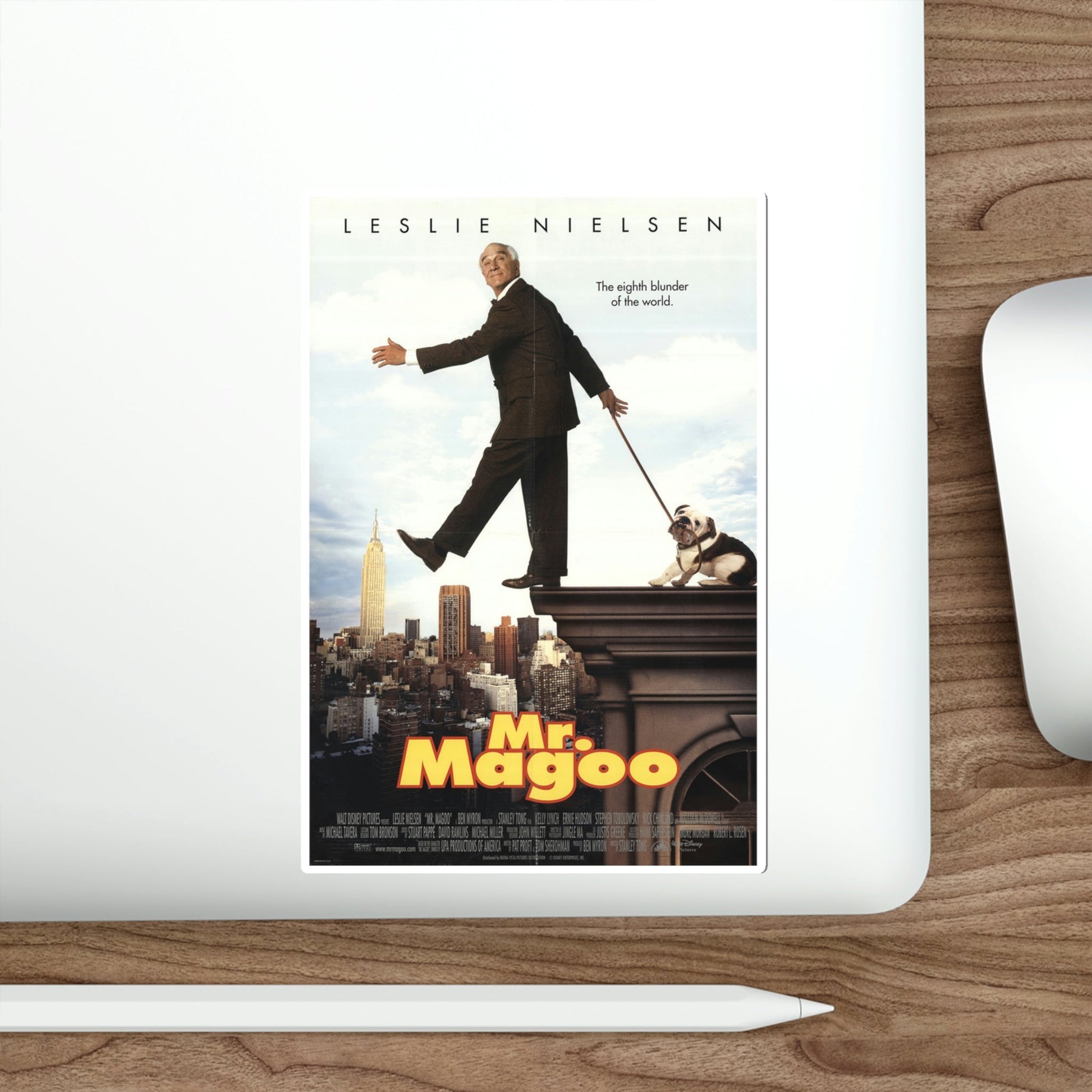 Mr Magoo 1997 Movie Poster STICKER Vinyl Die-Cut Decal-The Sticker Space