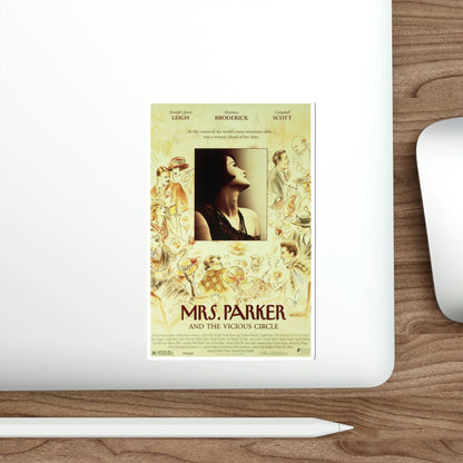 Mrs Parker And The Vicious Circle 1994 Movie Poster STICKER Vinyl Die-Cut Decal-The Sticker Space
