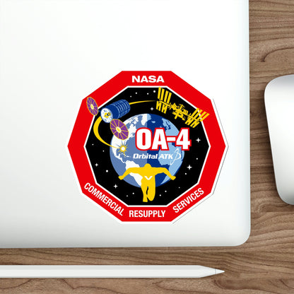 Orbital Sciences CRS Flight 4 (SpaceX) STICKER Vinyl Die-Cut Decal-The Sticker Space
