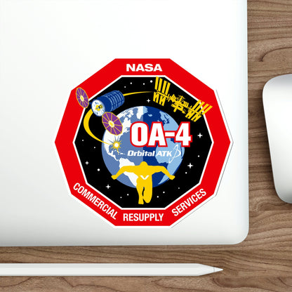 Orbital Sciences CRS Flight 4 (SpaceX) STICKER Vinyl Die-Cut Decal-The Sticker Space