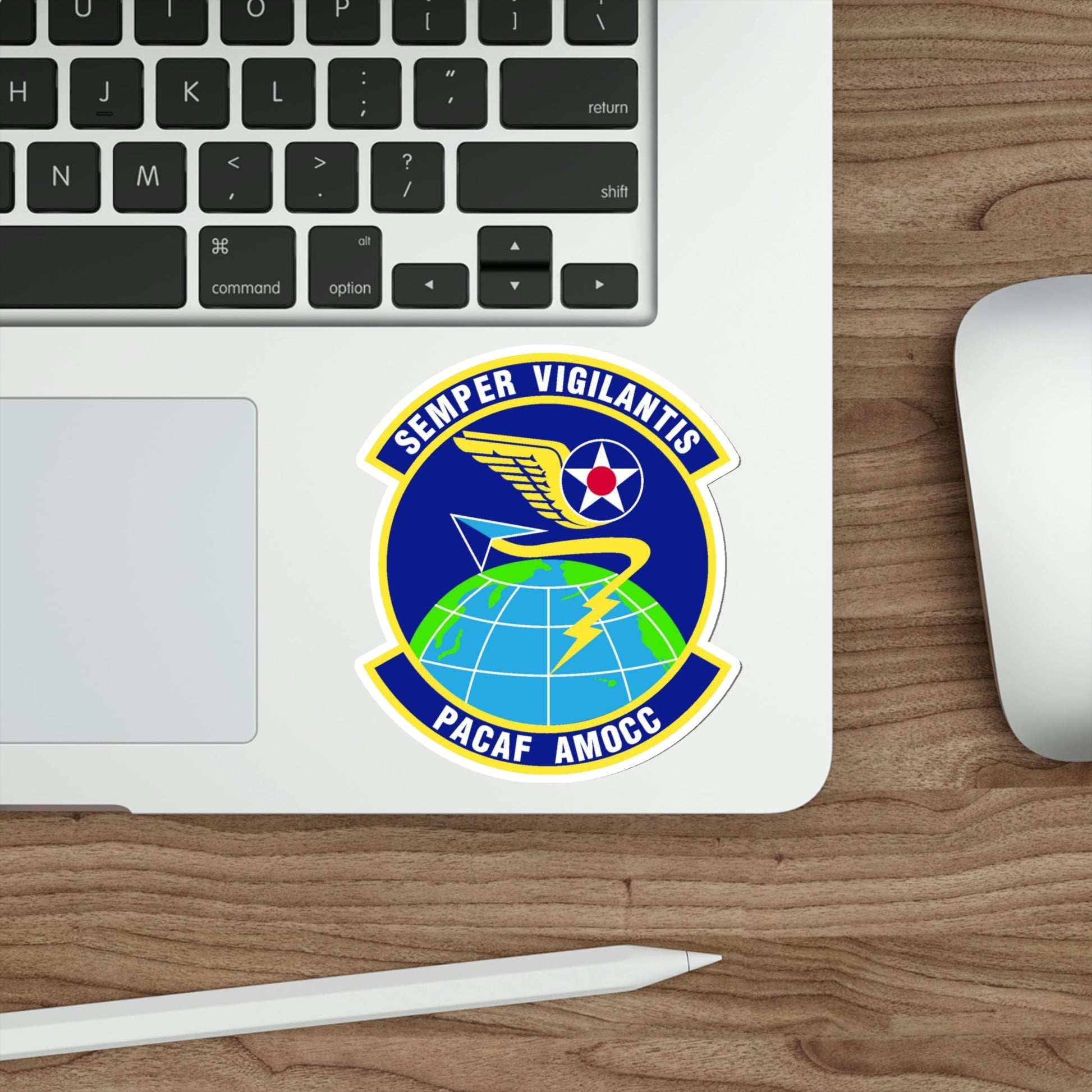 PACAF Air Mobility Operations Control Center (U.S. Air Force) STICKER Vinyl Die-Cut Decal-The Sticker Space