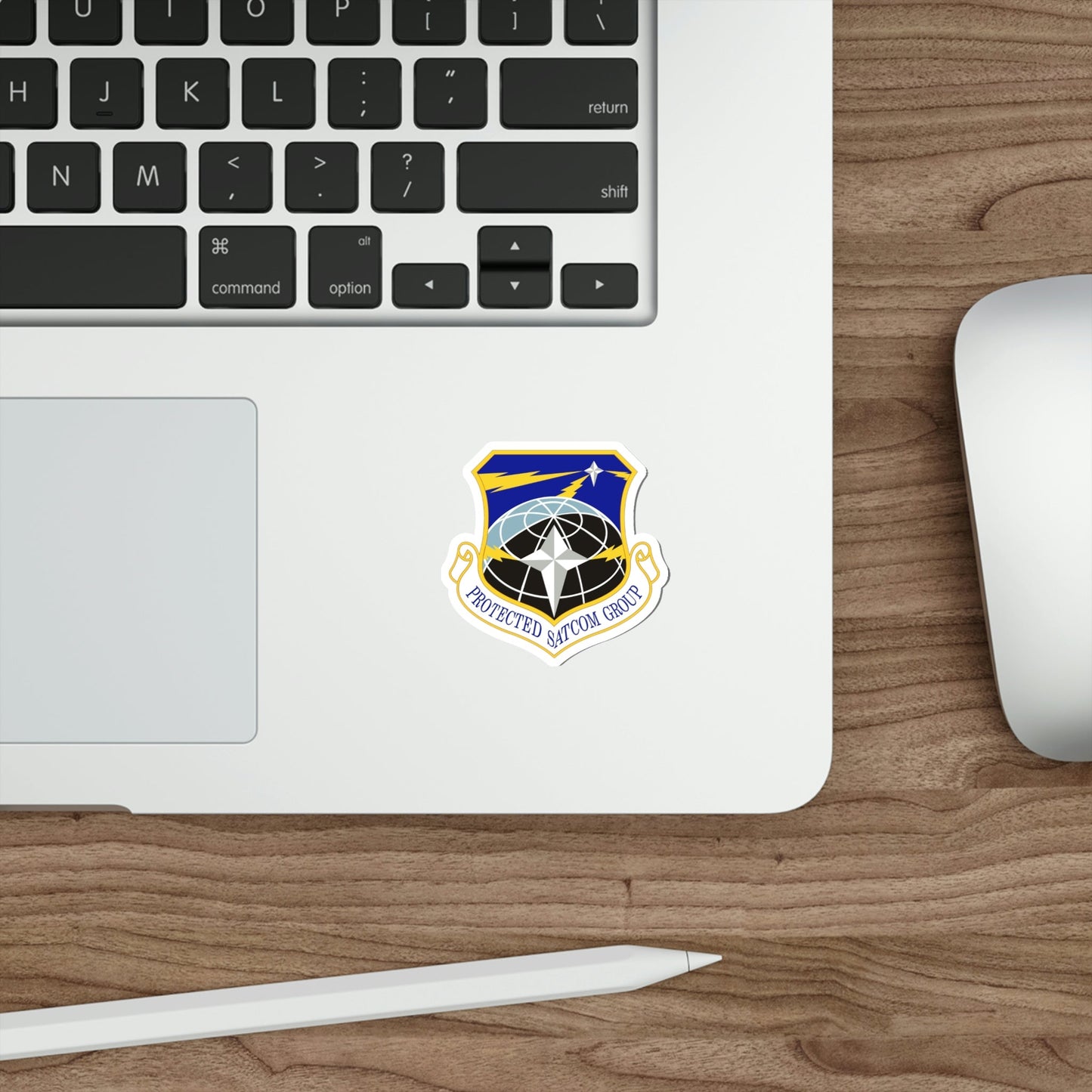 Protected SATCOM Group (U.S. Air Force) STICKER Vinyl Die-Cut Decal-The Sticker Space