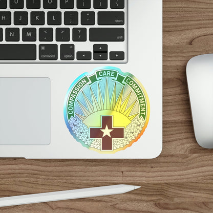 Regional Health Command Central (U.S. Army) Holographic STICKER Die-Cut Vinyl Decal-The Sticker Space