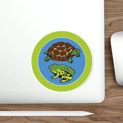 Reptile And Amphibian Study (Boy Scouts Merit Badge) STICKER Vinyl Die-Cut Decal-The Sticker Space