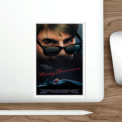 Risky Business 1983 Movie Poster STICKER Vinyl Die-Cut Decal-The Sticker Space