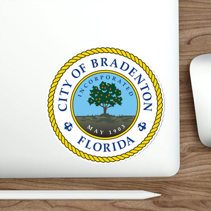 Seal of Bradenton Florida USA STICKER Vinyl Die-Cut Decal-The Sticker Space