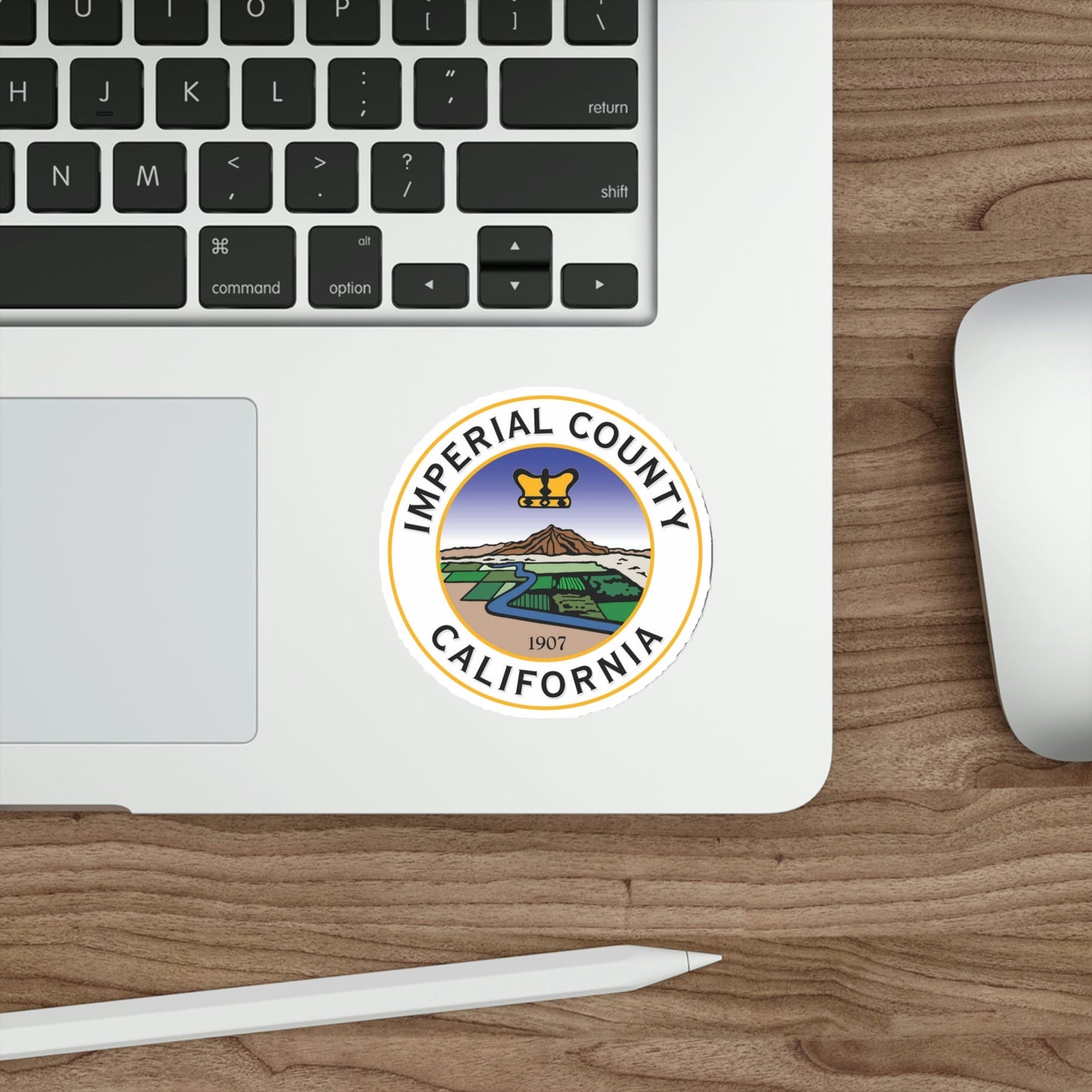 Seal of Imperial County, California USA STICKER Vinyl Die-Cut Decal-The Sticker Space