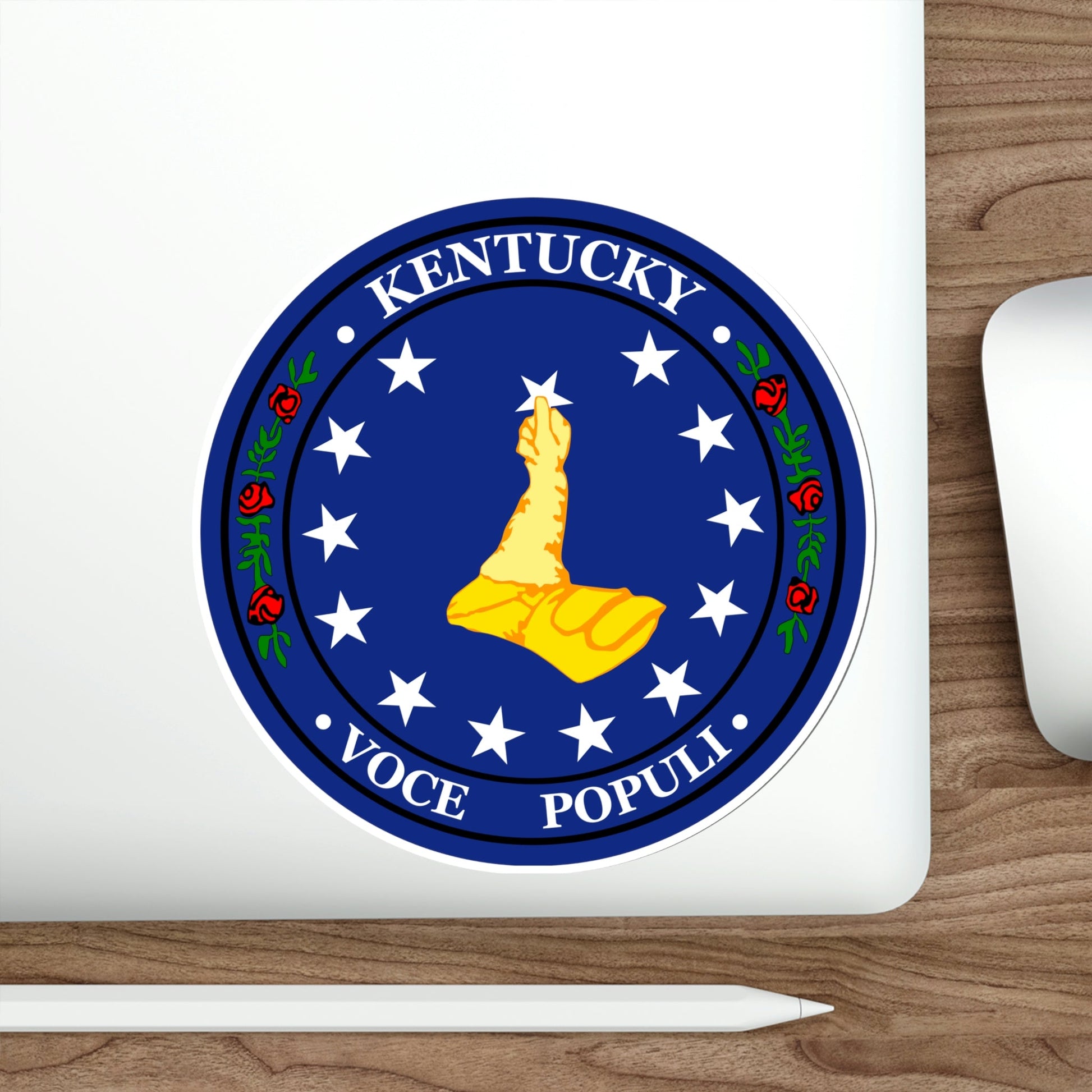 Seal of Kentucky Confederate Shadow Government STICKER Vinyl Die-Cut Decal-The Sticker Space
