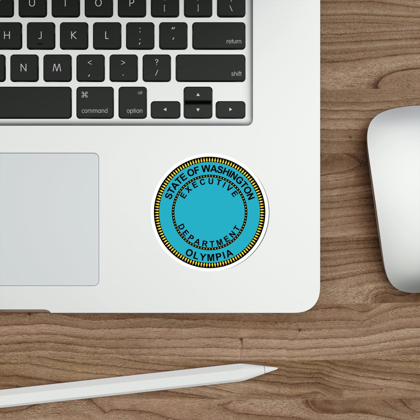 Seal of the Executive Department of Washington STICKER Vinyl Die-Cut Decal-The Sticker Space