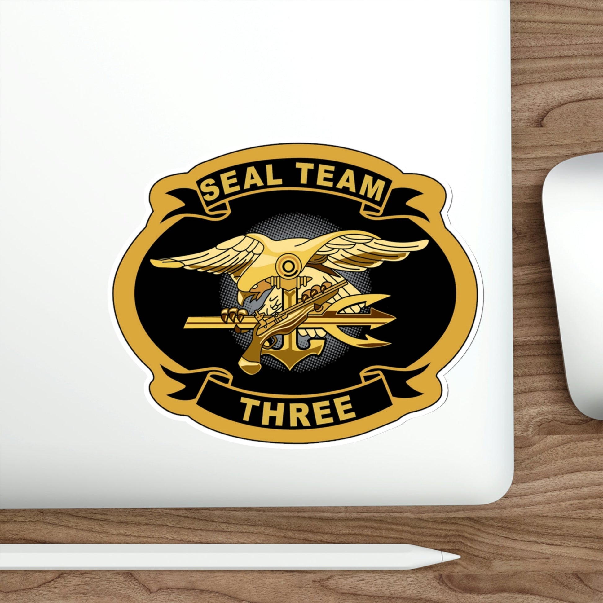 Seal Team 3 (U.S. Navy) STICKER Vinyl Die-Cut Decal-The Sticker Space