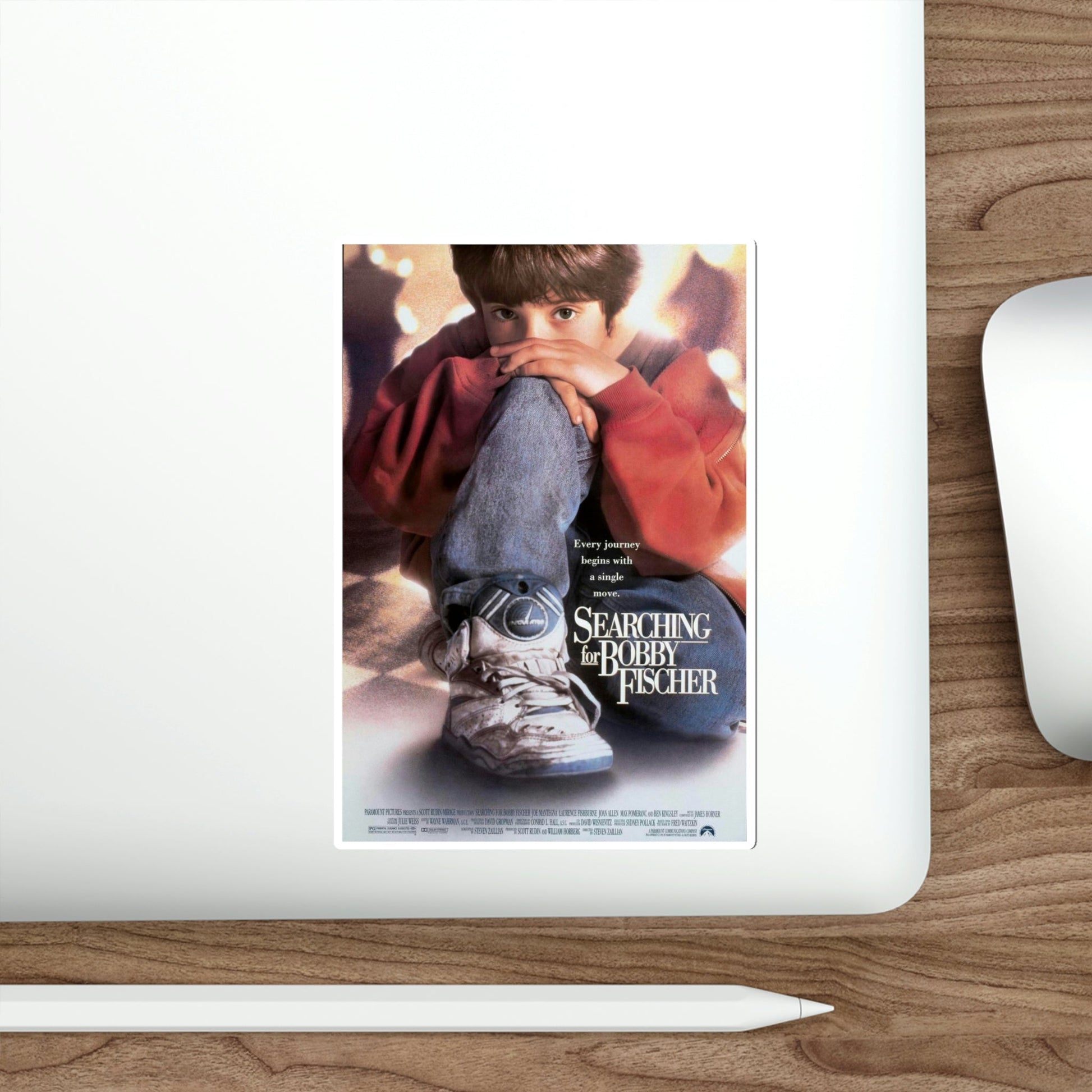 Searching for Bobby Fischer 1993 Movie Poster STICKER Vinyl Die-Cut Decal-The Sticker Space